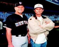 Famous baseball player Matt Franco is his nephew.